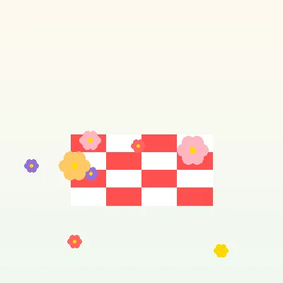 田园风格野餐垫 - 17c.com